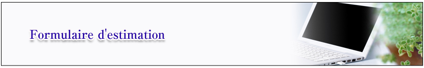 Formularire d'estimation